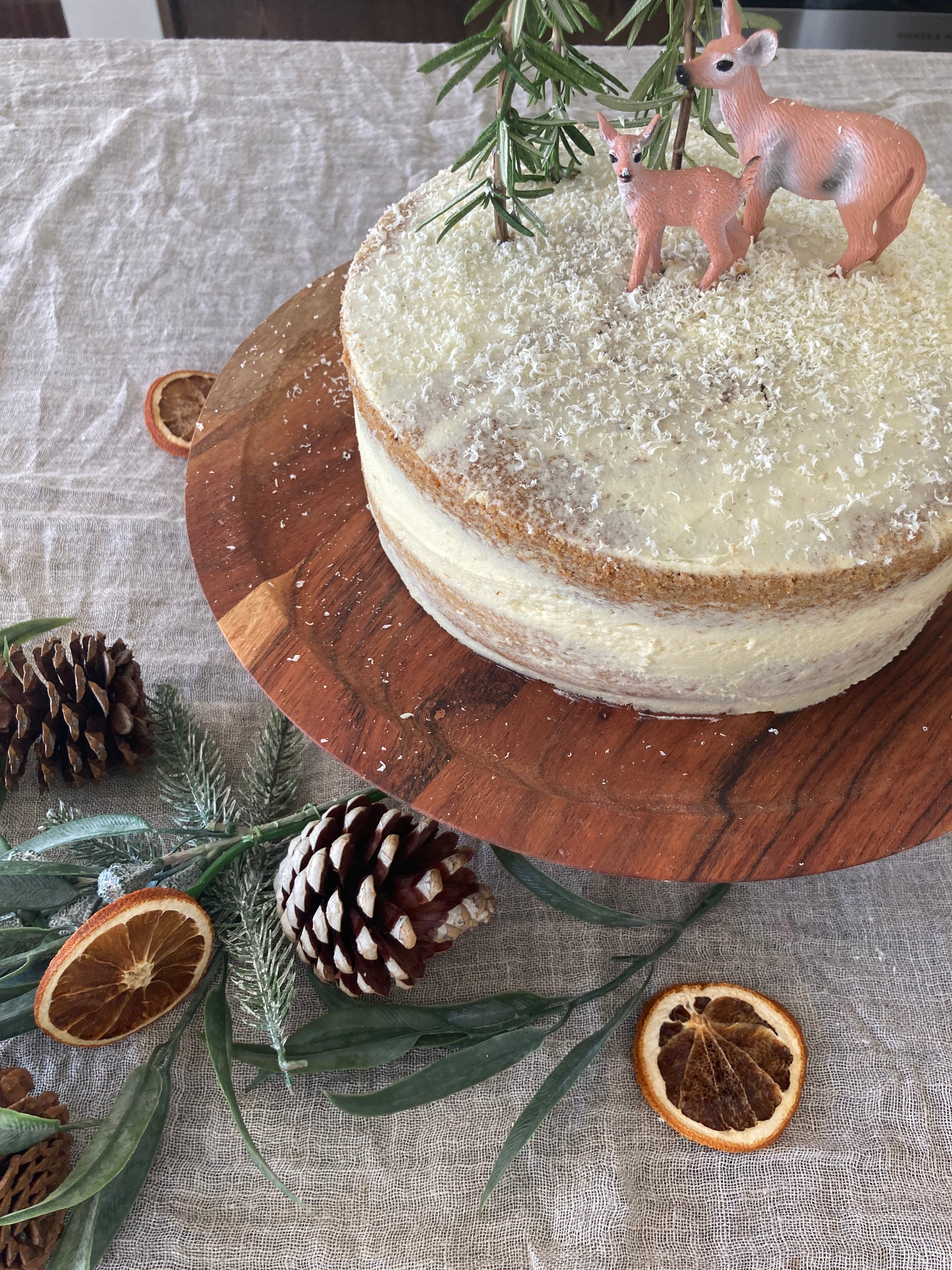 Spiced Vanilla Christmas Cake - Limited edition