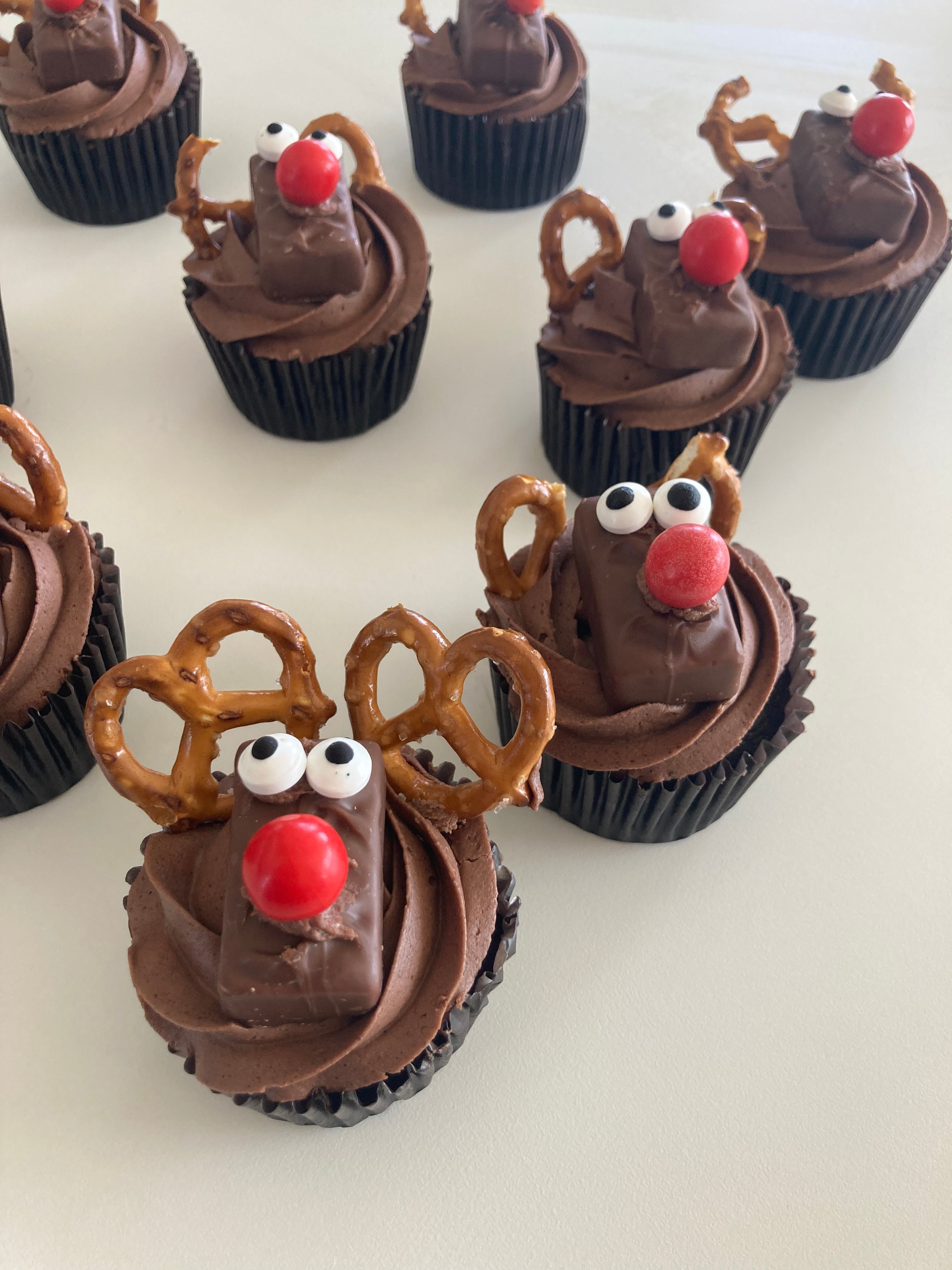 Reindeer Cupcakes - Limited edition!