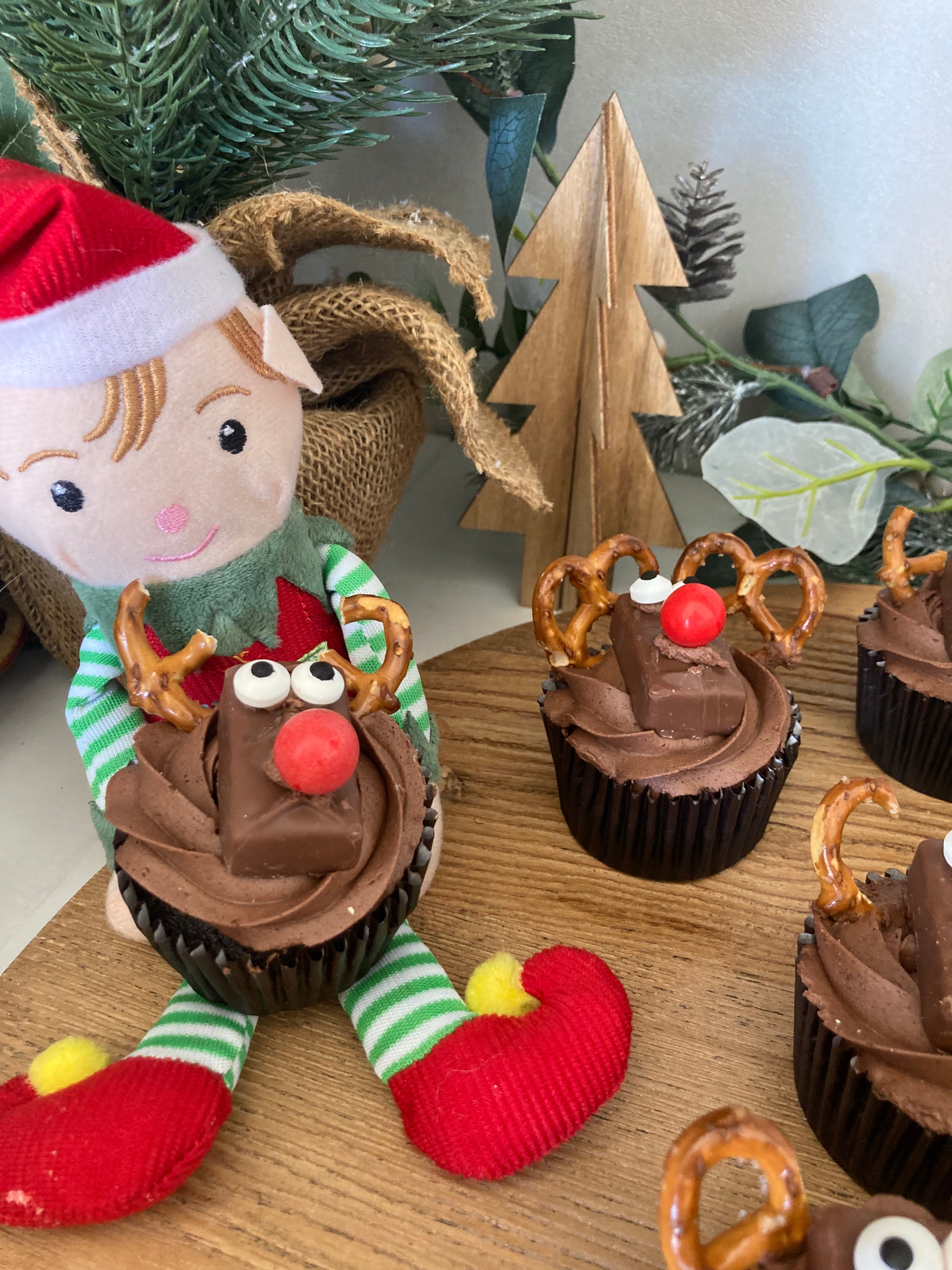 Reindeer Cupcakes - Limited edition!