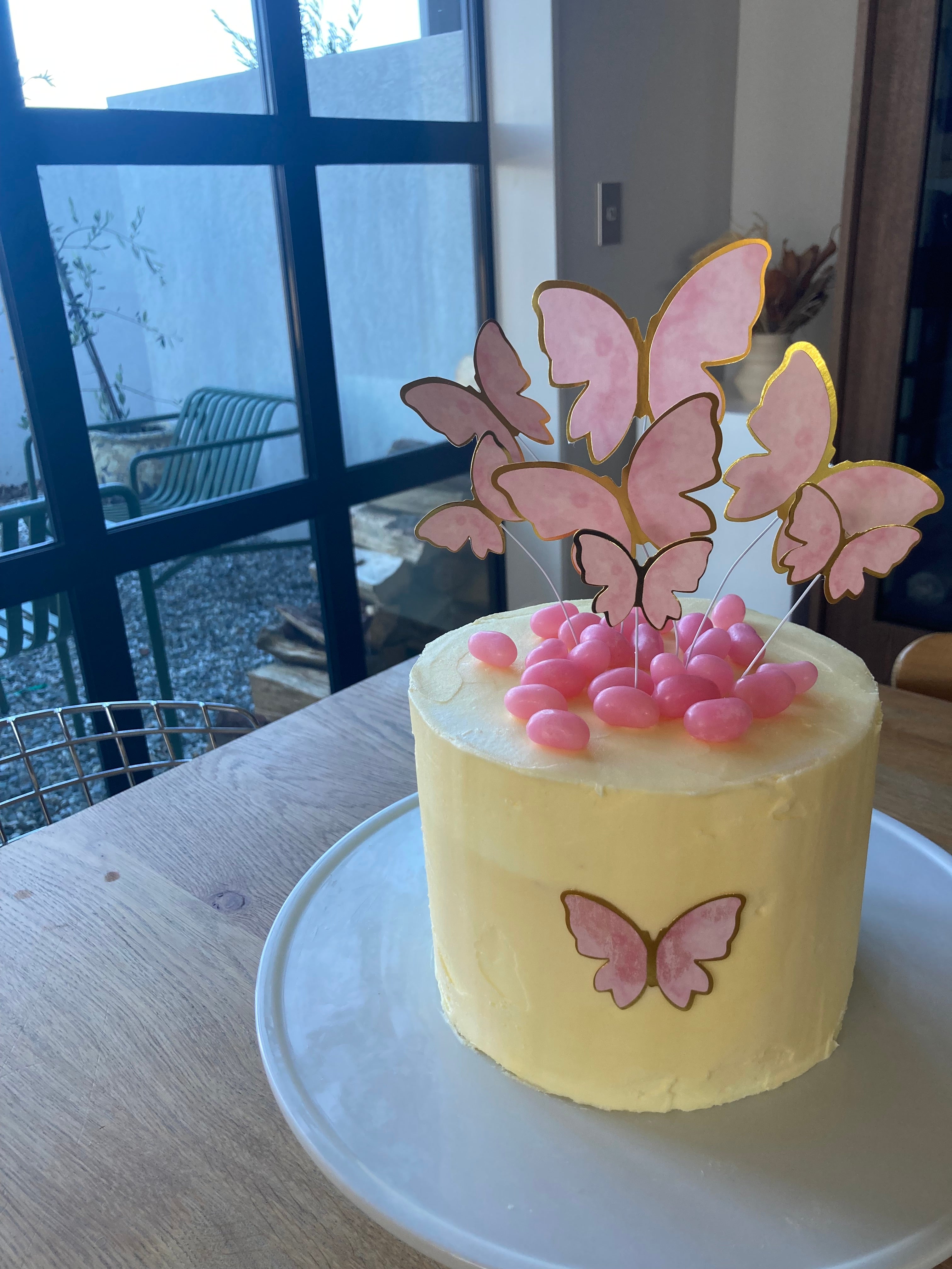 Butterfly cake