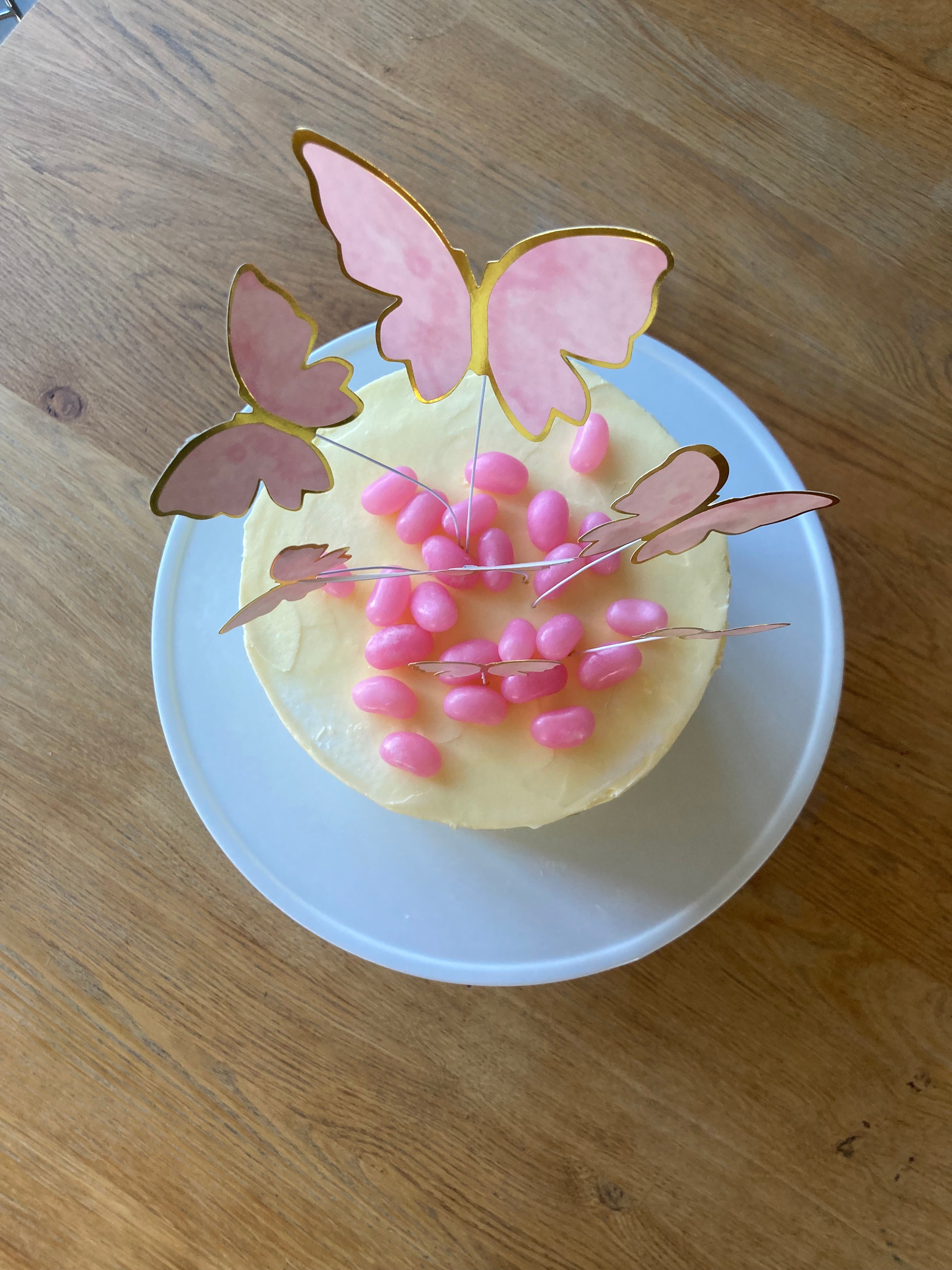 Butterfly cake