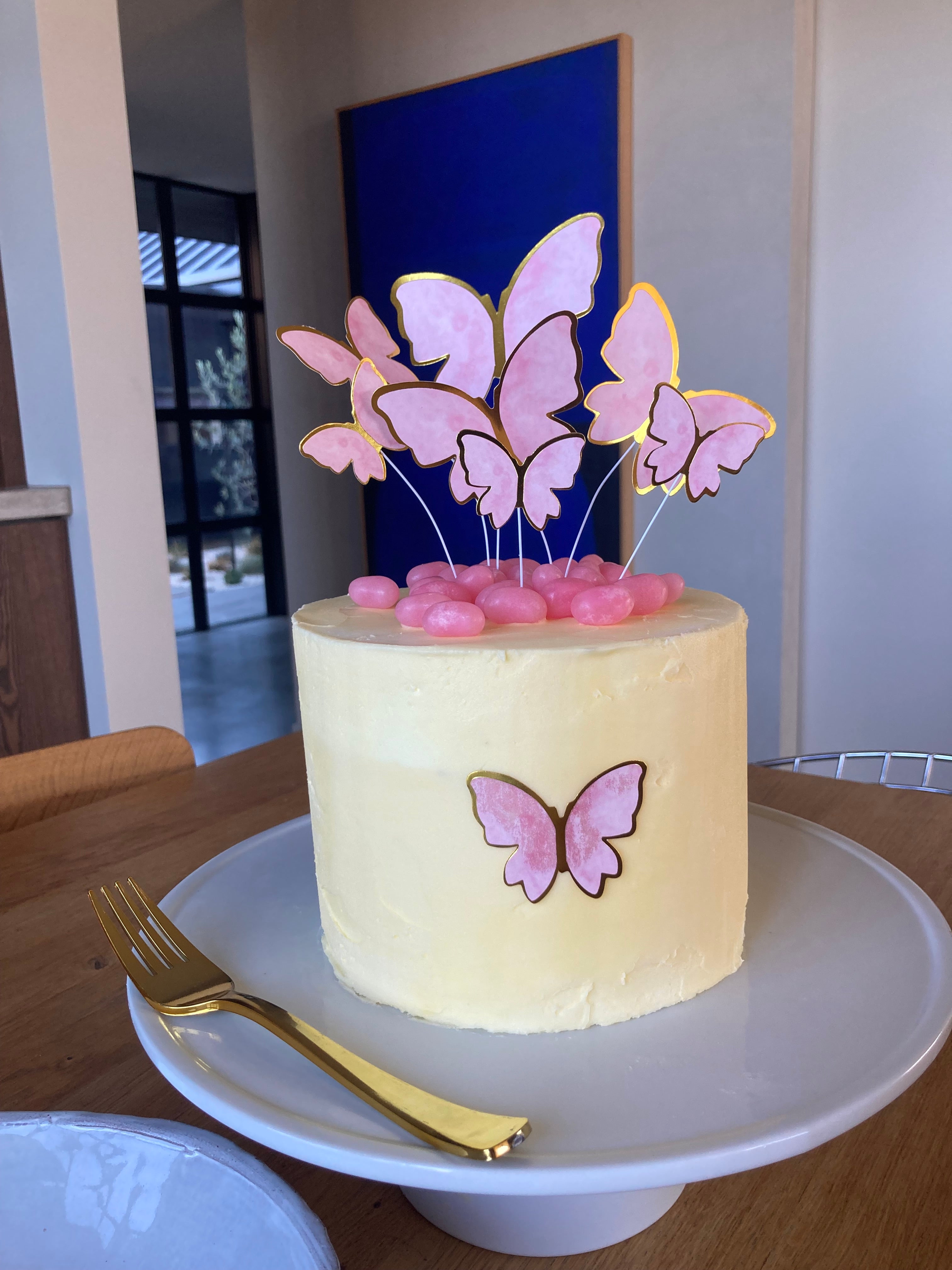 Butterfly cake