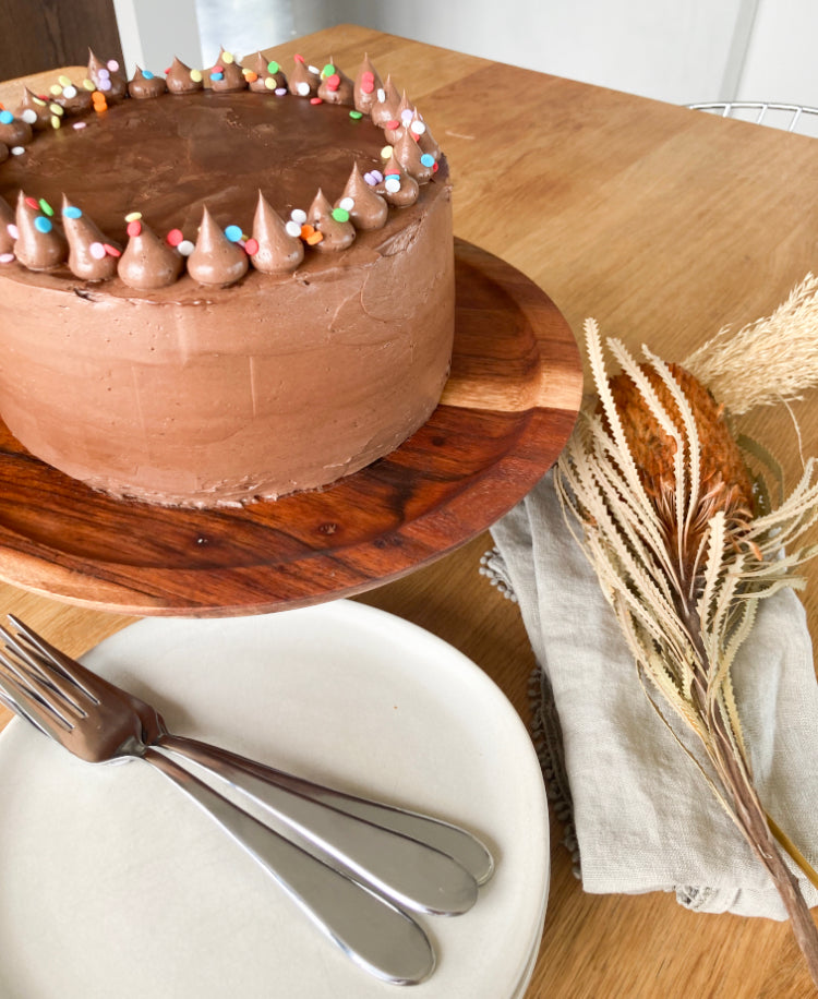 Decadent chocolate cake