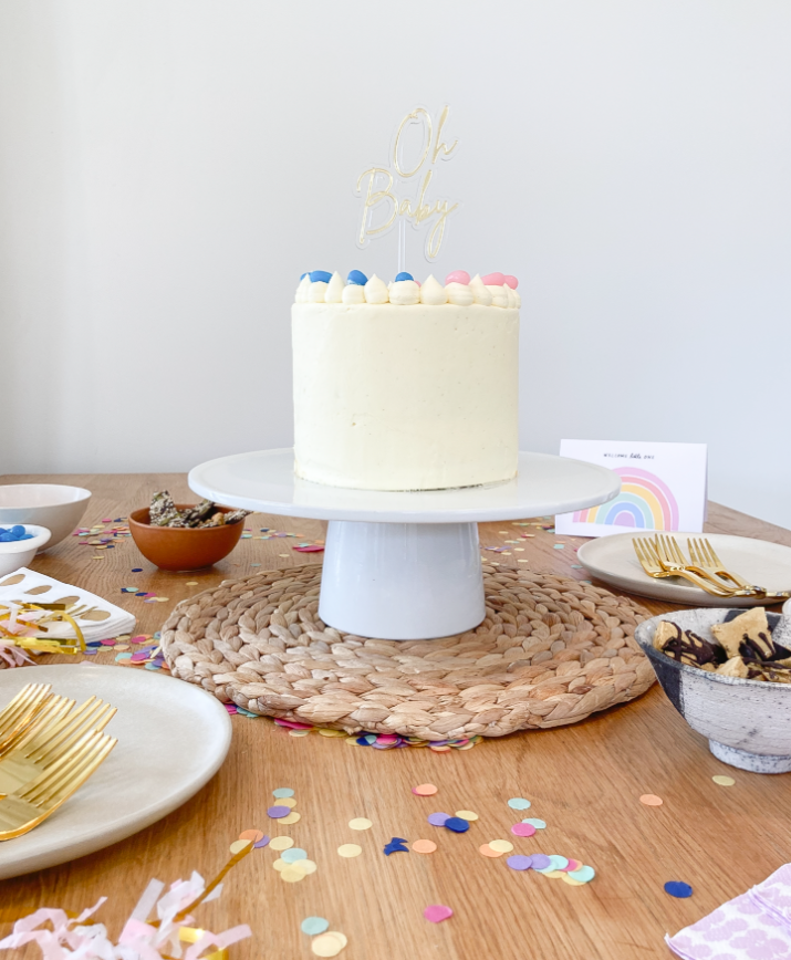 Gender Reveal Cake