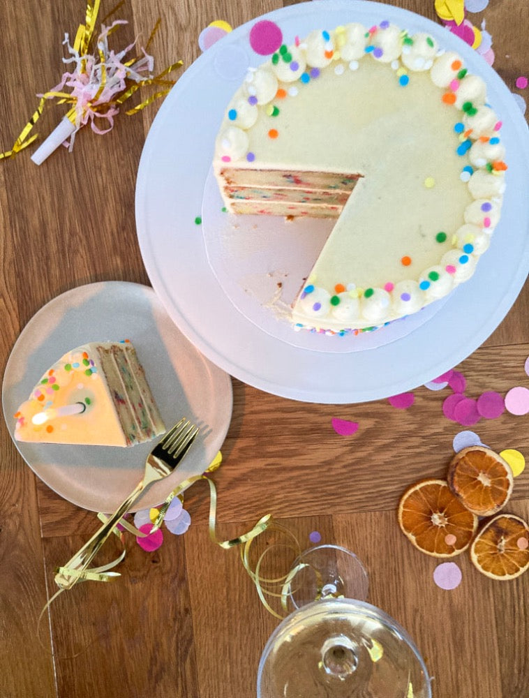 Vanilla Funfetti Cake