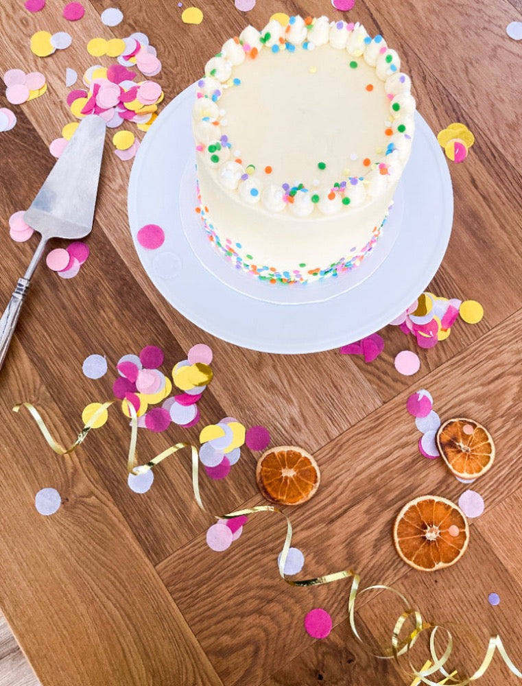 Vanilla Funfetti Cake